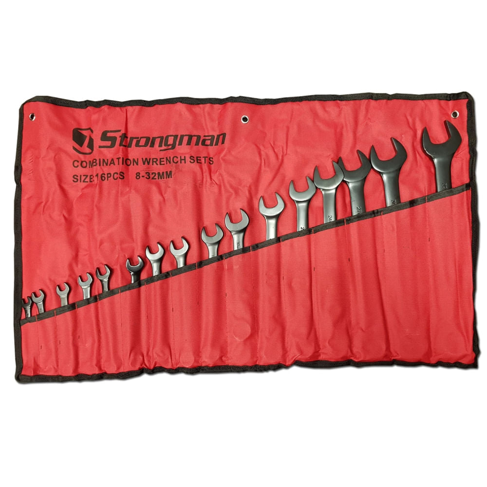 Juego Llave Punta/Corona Dicromatado Negro 16Pz