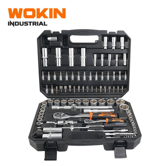 Juego de Dados 1/4" y 1/2" con Chicharra. 94 Piezas - 155694