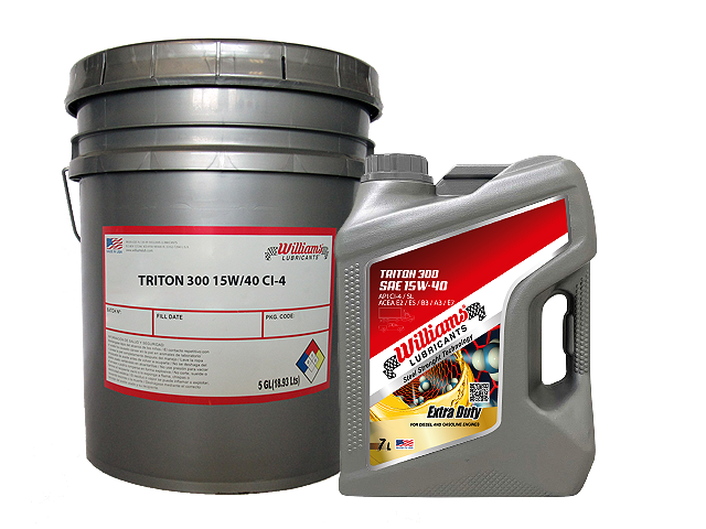 WILLIAMS TRITON 300 HD 15W/40 CI-4 – SL