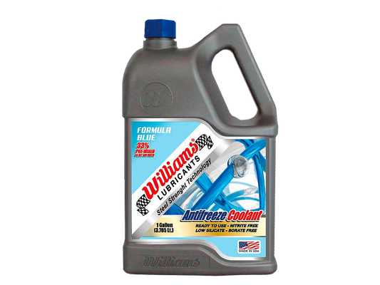 WILLIAMS AUTOMOTIVE COOLANT ANTIFREEZE 33% FORMULA BLUE