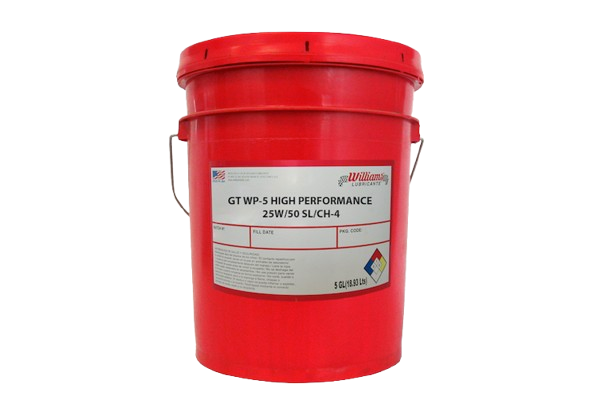 WILLIAMS GT WP-5 HIGH PERFORMANCE 25W/50 CH-4/SL